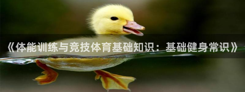看球通体育官方lai.faca.中国：《体能训练与竞技体育基础知识：基础健身常识》