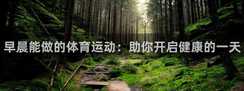 看球通体育.facca.中国：早晨能做的体育运动：助你开启健康的一天